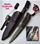 The Alaska Bushcraft and Hunting Knife KnivesBx2
