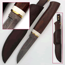 The Burmarsh Damascus Hunting Tool KnivesBox-3