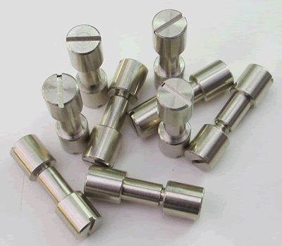 Corby Nickel Silver 5/16 Bolts 10 pack LOM-NS-5/16TP