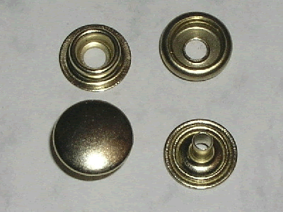 Large Brass Snap ID1263-01 BSF-1