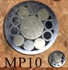 Mosaic Pin MP10-2 quarter inch