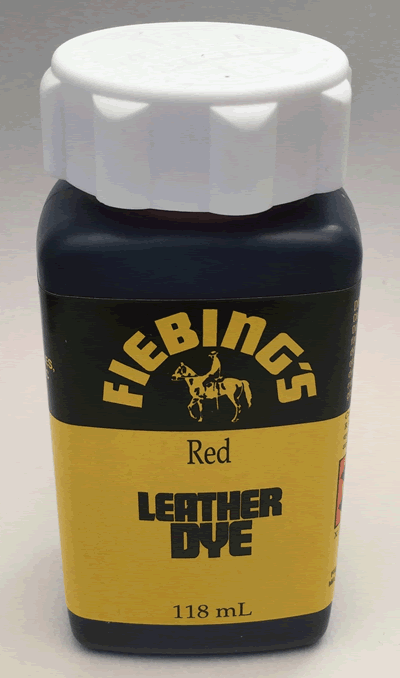 Fiebings Oil Leather Dye Red 210013 LDP-1