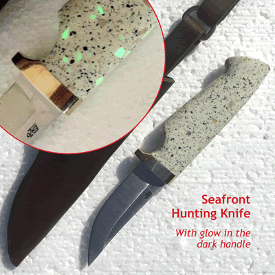 The NEW Seafront With Glow in the Dark Handle KnivesBx4