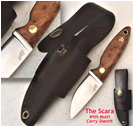 The Scara Bushcraft Knife KnivesBx2