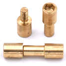 Brass Corby Bolts 1/4 with inset 3715