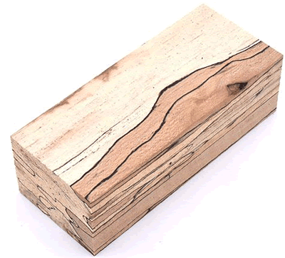 Spalted Beech Long Grain66484 BX-L