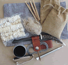 NEW Handmade Antler Full Survival Fire KitRM-AFSFK