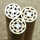 NEW Mosaic Pin 6.35mm Brass B.23.03