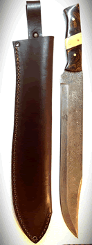 25% OffBargain Bowie Raindrop Damascus Blade and Sheath 
