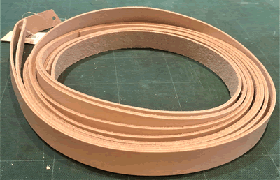 Veg Tanned Leather Belt Strip ILC-BS-3/4