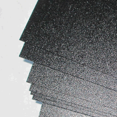 Black Polycarbonate 0.7mm A4 EB-B-A4