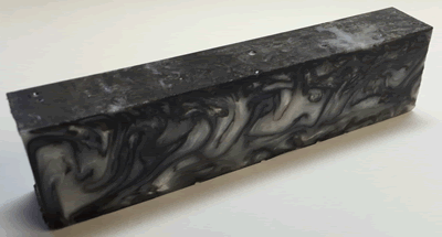 Black and White Marble Spacer BarWT25-SB