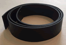 Veg Tanned Leather Black Belt Strip 1.5 Inches IDL1003-05