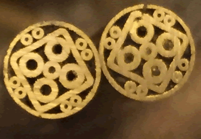 Mosaic Pin 6mm Brass MP147 EHK147