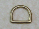 Solid Brass 'D' Ring ID1131-11-3/4