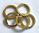 Brass Split Rings  EHK-FR  NSF-1