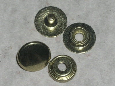 Brass Snaps ID1261-01 BSF-1