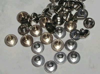 Chicago Rivets Nickel Small 1290-12  NSF-1