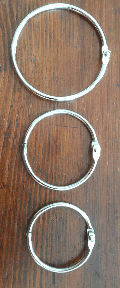 Solid Nickel Medium Clip Ring EB-Ap21-M BSF-1