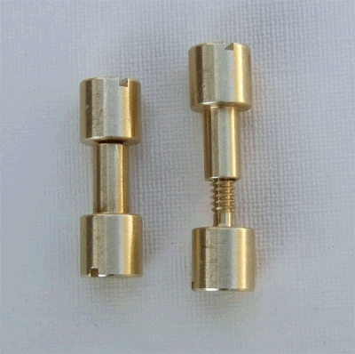 Brass Corby Bolts REGULAR 5/16 Shaft Ten Pack LOM-B-5/16 CB1