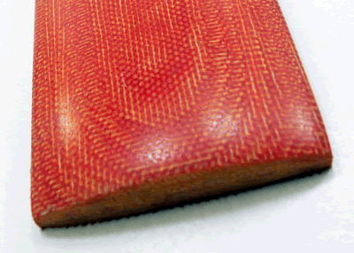 Red Canvas Micarta Sheet 8147 MIC-22-WS