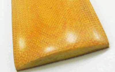 Dark Yellow Canvas Micarta Sheet DD-MIC-24-WS