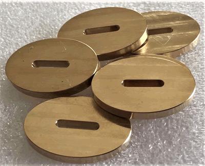 EHK R25 Brass 3 x 25 x 16mm EHKR25-B BOL-1