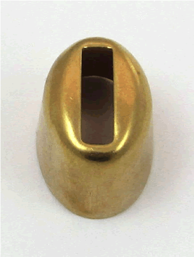 Small - Medium Slotted Brass Ferule 3614B CB1