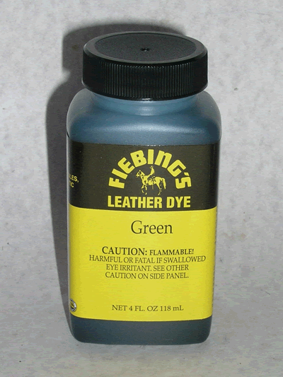 Fiebings Oil Leather Dye Green 210012 LDP-1