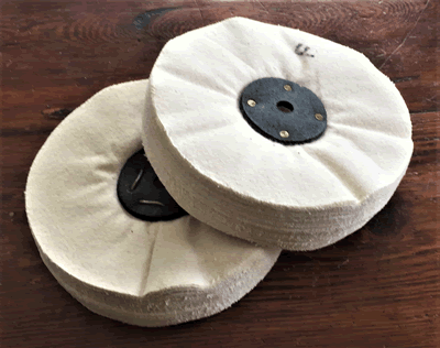 White Flannel Buffing Wheel 150 x 25mm FM-150x25