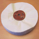 White Loose Buffing Wheel 150 x 25mm size 5 001080