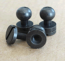 Black Screw Studs Medium 11310-08 LTH-B