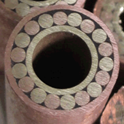 Mosaic Lanyard tube 3/8 inch LMTC2-copper MBI-C2
