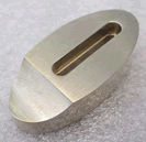EHK Nickel Silver Radius Bolster and finger guard  LOM-FG-N BOL-1