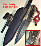 The Liberty Bushcraft Set With Firesteel and Retention Tab Bx1