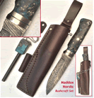 25% OffMaddox Nordic Bushcraft Set Bushcraft and hunting knife KnivesBx2