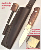 25% OffMallee Burl Bushcraft Set Bushcraft and hunting knife BX2