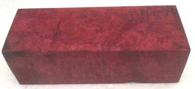 Maple Burl Ruby  6864 BX-S