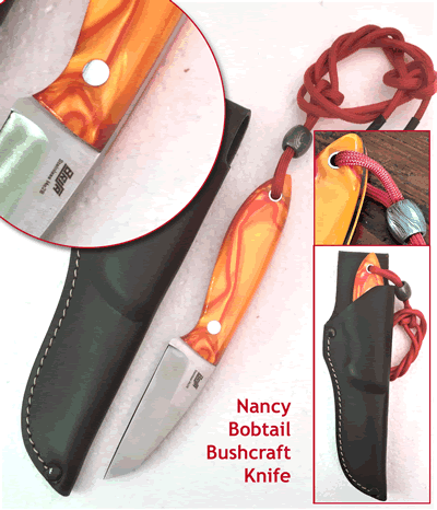The Bobtail Bushcraft Knife KnivesBx4