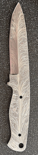 Fultang Birds Feather Damascus Hunting Blade GT-BF-BX14