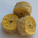 Mini Sisal Yellow Mop 25 x 10mm PS-SMO10mm