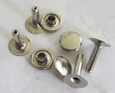 Large Rapid Rivets Nickel Plated   ID1275-16 NSF-1