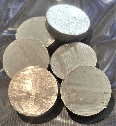 Nickel Silver Round Encdap 5 x 25mm NE-NS-EC 25x5mm BOL-1