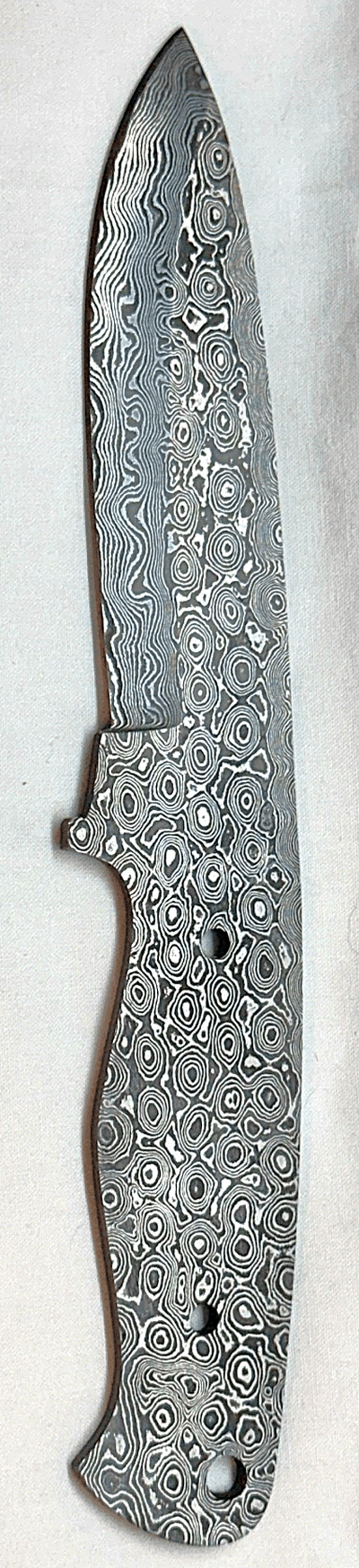 Fultang Northern Lights Raindrop Damascus Hunting Blade GT-NLR-BX14