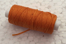 Waxed Braided Thread Orange - Reel ILC-11210-09-Reel