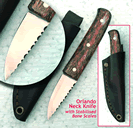 The Orlando Bushcraft - 1With Stabilised Giraffe Scales Bx3