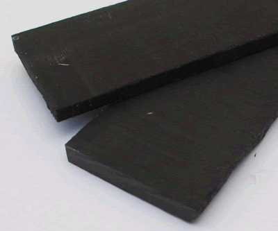 Premium Black Ebony 100mm Cross Grain Scales  PREM-BEXG-SC-100