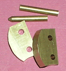 EHK Brass Radius Ferules for Enzo Elver, Fisher and Skinner blades RA-ELV-1 CB1