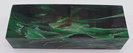 Green Acrylic with Raffir Strips 8717 BX2
