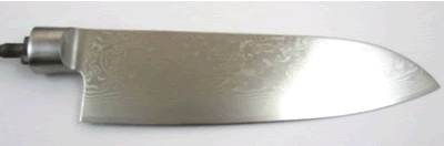 Raffir Stainless San Mai Damascus 165 5889-CH-6